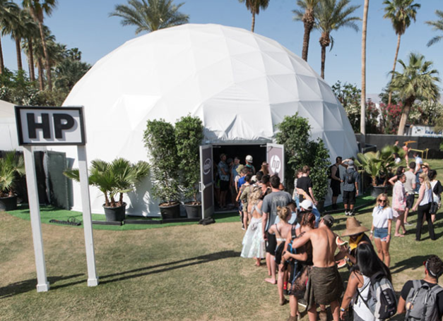 HP Experiential Marketing at Coachella 2018