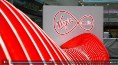 Virgin Media Custom Made Pop-Up Shop for Experiential Marketing.