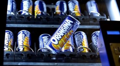 Orangina Experiential Vending Machine